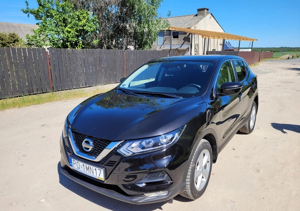 Nissan Qashqai cena 77000 przebieg: 63670, rok produkcji 2019 z Poznań małe 137